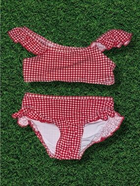 Kids Gingham Bikini